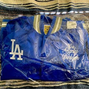 BORN x RAISED MITCHELL & NESS LOS ANGELES DODGERS XL POST SEASON JACKET
